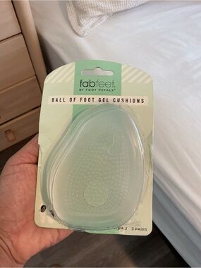 Ball of Foot Gel Cushions - Clear